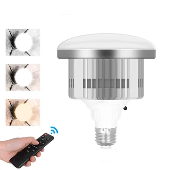 Светодиодная LED-лампа для софтбокса 85W с пультом ДУ E27