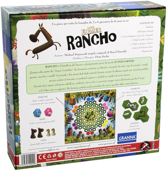 Настільна гра Red Glove Super Farmer Rancho (8033324540299)