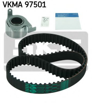 Комплект ГРМ (ремінь + ролик) SKF (VKMA97501)