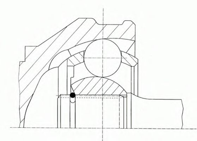 Шарнир приводного вала SPIDAN (20258)