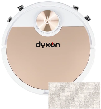 Робот-пилосос DYXON MEGAVAC 3000S PRO Wet Clean White-bronze з вологим прибиранням
