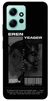 TPU чохол Demsky Anime style 3 Атака титанов (Eren Yeager) для Xiaomi Redmi Note 12 4G