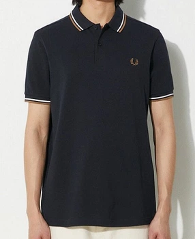 Поло англійської марки Fred Perry M 1200 black, p. XL, FP-pM1200-009