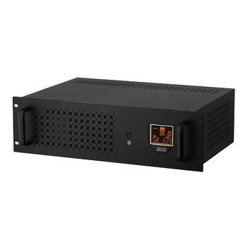 Источник бесперебойного питания 2E 2E-RE2000 2000VA/1200W RM 3U LCD USB 3xSchuko