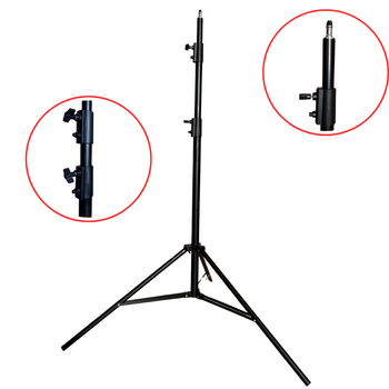 Студийная стойка Profi-light SS-260 для освещения 2,6 м с регулируемыми секциями, нагрузка до 6 кг (E7B8BB0C698E)