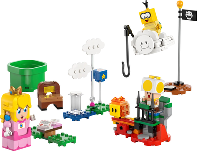 Zestaw klocków Lego Super Mario Przygody z interaktywną figurką Peach 208 elementów (71441)