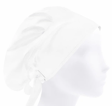 Медична шапочка-чепчик жіноча HeadwearUniverse універсальна Біла