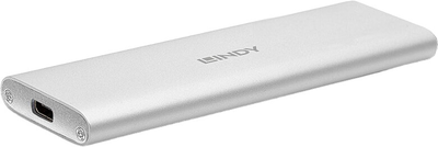 Зовнішня кишеня Lindy M.2 SATA USB-C 3.2 Gen2 Enclosure Grey (4002888433327)