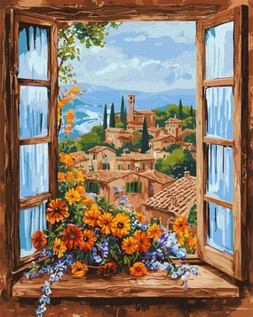 Картина по номерам Чудесный пейзаж ©art_selena_ua 40x50 KHO3278 Идейка