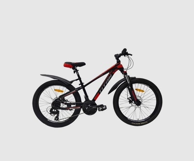Велосипед Titan 24 AL FOX 2024 Рама-12 black-red