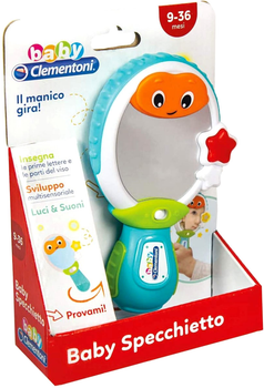 Дзеркальце Clementoni Baby зі світловими та звуковими ефектами (8005125173297)