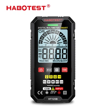 Розумний цифровий універсальний мультиметр Habotest HT125B True RMS 4000 відліків