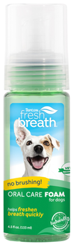 Піна для гігієни ротової порожнини TropiClean FreshBreath Mint (0645095001022)