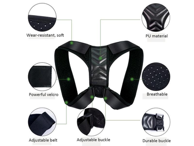 Gorset korygujący postawę Back Posture Corrector Size XL (4260272286663)