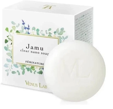 Делікатне мило для інтимної гігієни VENUS LAB Jamu Clear Nano Soap Feminature, 100 г