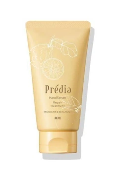 Кремова сироватка для догляду за шкірою рук Kose Predia Hand Serum Repair Treatment Mandarin & Bergamot, 50 мл