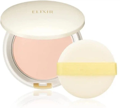 Финишная прозрачная, компактная пудра Shiseido Elixir Superieur Pressed Powder SPF12 PA+ 9,5 г
