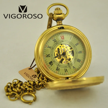 Механічний кишеньковий годинник VIGOROSO No2092