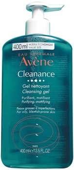 Гель для вмивання обличчя Avene Cleanance 400 мл (3282779364256)