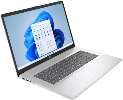 Ноутбук HP 17-cn0001tg (8C347UA_8_256) Silver