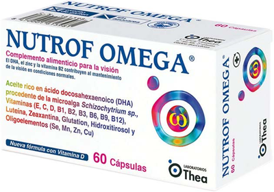 Дієтична добавка Thea Nutrof Omega 60 капсул (8470001613981)