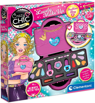 Набір косметики Clementoni Crazy Chic Lovely Make Up Fashion Bag (8005125187430)