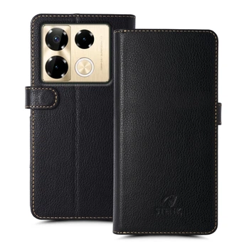 Чехол книжка Stenk Wallet для Infinix Note 40 Pro Plus Черный (77071)