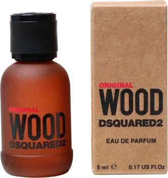 Миниатюра парфюмированной воды для мужчин Dsquared2 Wood Original 5 мл (8011003872909)
