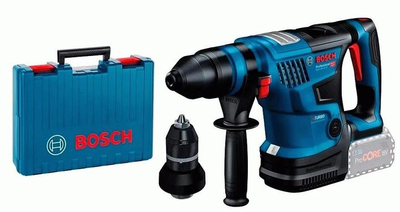 Акумуляторний перфоратор Bosch Professional GBH 18V-34 CF, у валізі, без акб (0611914021)
