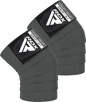 Бинты на колени RDX K1 GYM Knee Wraps Grey (WAH-K1G)