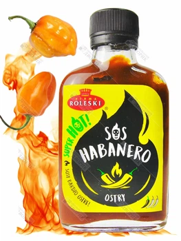 Соус дуже гострий Хабанеро Roleski 10000-12000 SHU Habanero 120 г