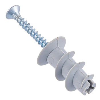 Дюбель для гiпсокартону DRIVA, GKPN, нейлон, з шурупом 13x22/4x25 уп 25 шт snapt
