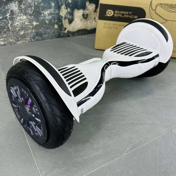 Гироборд SMART BALANCE U10 Turbo 2025 Белый с самобалансом + APP | с LED – подсветкой колес