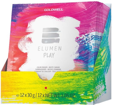 Gumka do usuwania farby do włosów Goldwell Elumen Play Permanent Color Eraser 12 x 30 g (4021609109426)