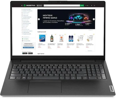 Ноутбук Lenovo V15 G3 IAP (82TT00KURA) Business Black