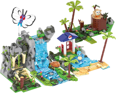Конструктор Mattel Mega Pokemon Велика пригода в джунглях 1362 деталі (0194735073092)