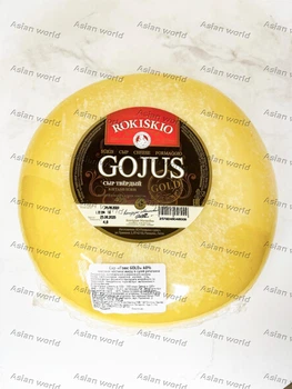 Пармезан Gojus Gold Rokiskio 40% 4-5 кг головка