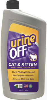 Засіб для видалення плям від котячої сечі Urine Off 946 мл (811665011986)