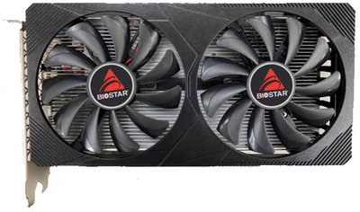 Відеокарта Biostar PCI-Ex GeForce GTX 1650 4GB GDDR6 (128bit) (1 x HDMI, 1 x DisplayPort, 1 x DVI) (VN1656XF41)
