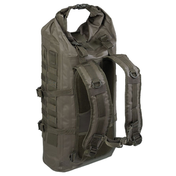 Рюкзак скрутка Tactical Backpack Seals Dry-Bag OD Sturm Mil-Tec Olive Drab 35 литров (14046501)