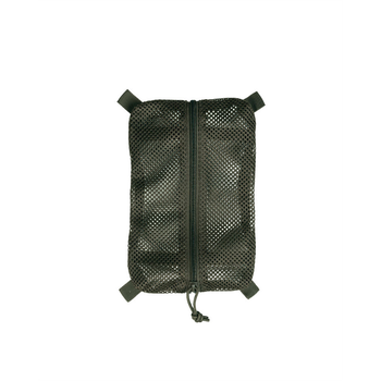 Підсумок універсальний сітчастий Sturm Mil-Tec Mesh Bag with Velcro Olive M (16003601)