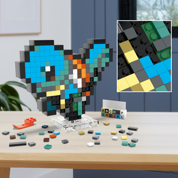 Конструктор Mattel Mega Pokemon Pixel Squirtle 367 деталей (0194735190843)