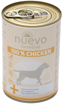 Mokra karma Nuevo Sensitive z kurczakiem dla dorosłych psów 400 g (4250231534614)