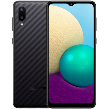 Смартфон Samsung Galaxy A02 (A022F) 32Gb Black (SM-A022GZKBSEK) (Grade C) БУ