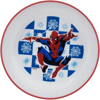 Детская пластиковая миска 14x14x4,6 см Stor Spider-Man (74791)