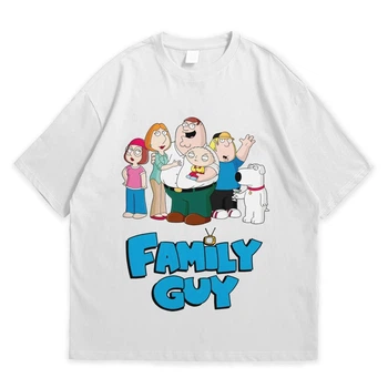 Футболка с принтом Гриффины Family Guy 3XL Белый Ф Мульт011-Б 3XL