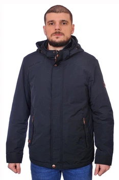 Куртка BLACK VINYL 24-TC24-2351 07 56 темно-синя