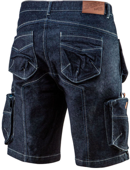 Krotkie spodenki robocze NEO Tools Denim 81-279 2XL Granatowe (5907558439922)