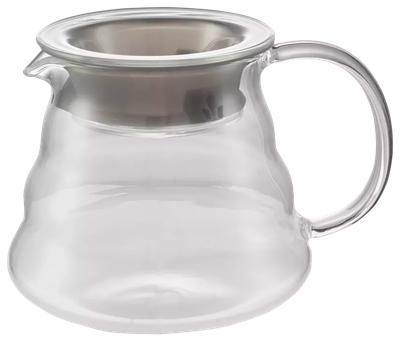 Глечик для молока Duka Barista скляний прозорий 400 мл (5901912173408)