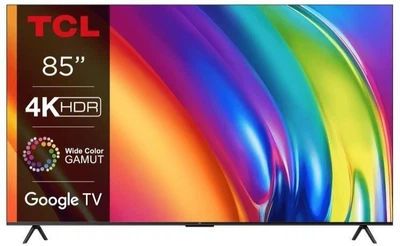 TCL Телевизор TV 85" LED 4K 60Hz Smart Google TV Black